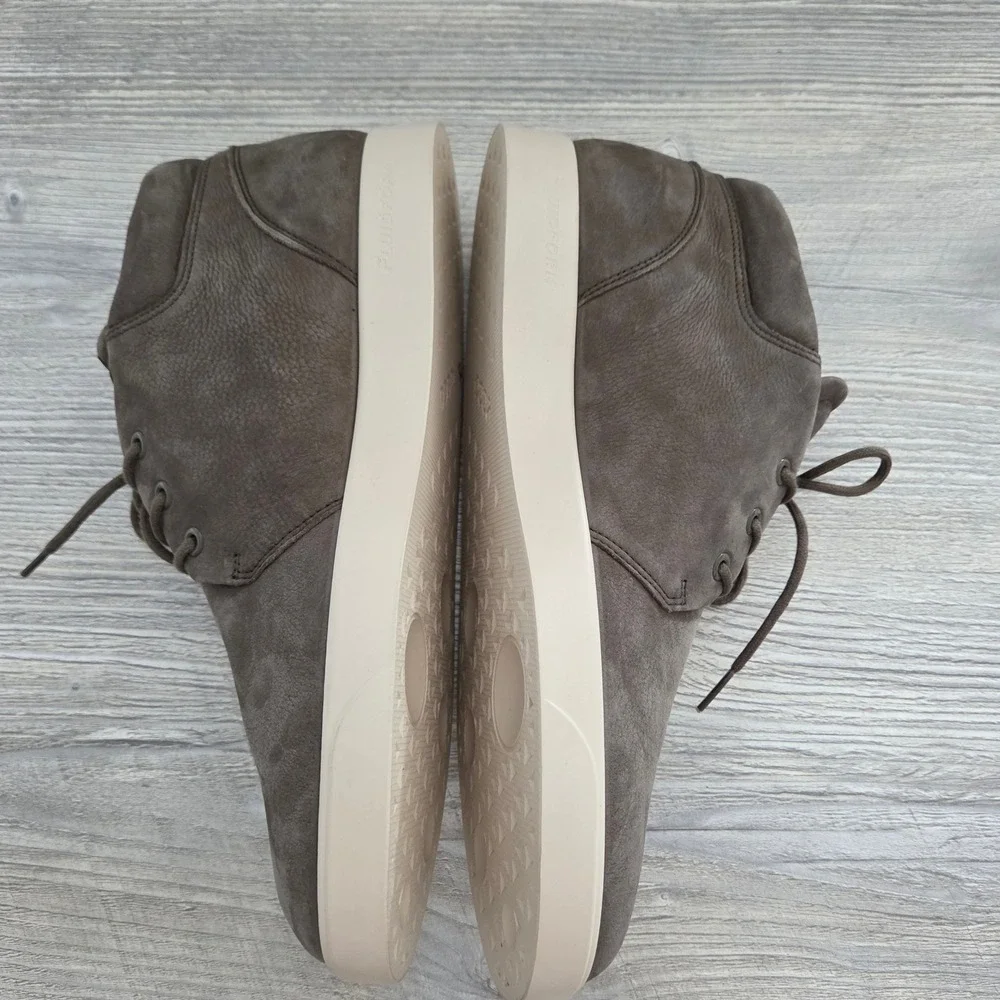 ECCO Soft 7 Tred Chukka Boots Dark Brown Nubuck Leather Mens Size 10-10.5 EU 44